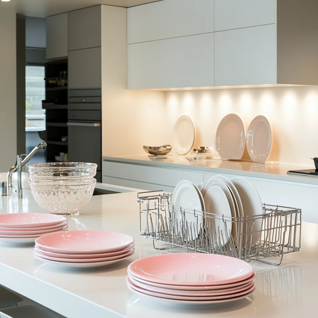 Cuisine propre et désinfectée